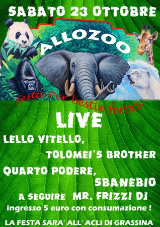 SABATO 23 OTTOBRE MEGALIVE SABATO 23 OTTOBRE MEGALIVE